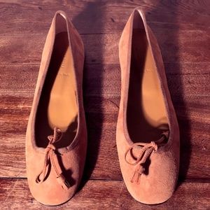Jay Crew Barcelona Suede Ballet Flats